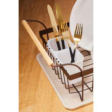 Vertex Bronze Powder Coated Dish Drainer