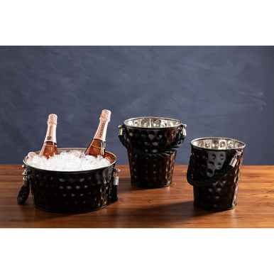 Miressa Medium Black Party Bucket