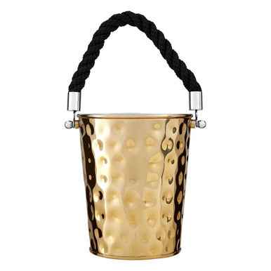 Miressa Small Gold Finish Party Bucket