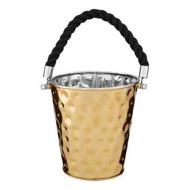 Miressa Medium Gold Finish Party Bucket