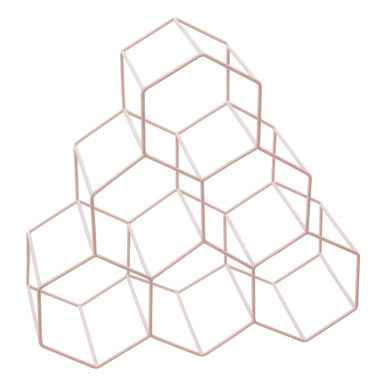 Vertex 6 Bottle Pink Finish Wine Rack