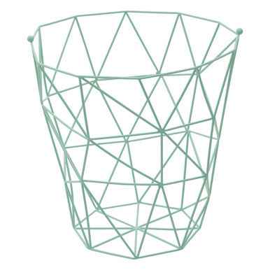 Vertex Green Finish Storage Basket