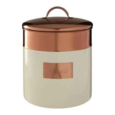 Prescott Cream And Copper Bread Bin