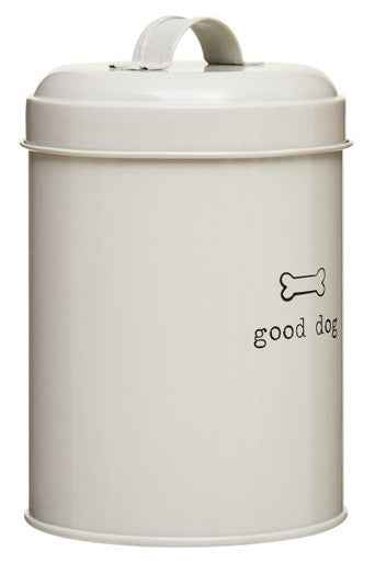Adore Pets 1.2Ltr Good Dog Grey Food Storage Canister