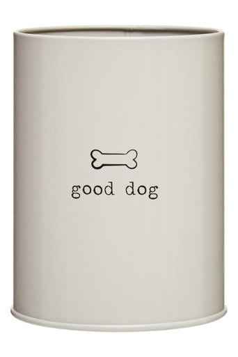 Adore Pets 1.2Ltr Good Dog Grey Food Storage Canister