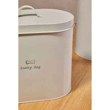 Adore Pets 6.5Ltr Lucky Dog Food Storage Bin With Spoon