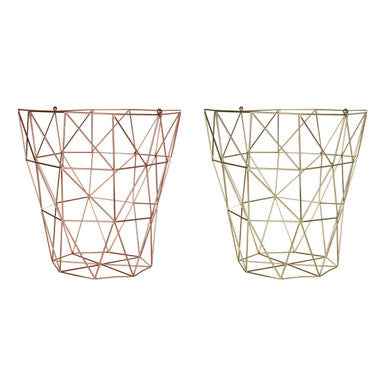 Vertex Copper Finish Storage Basket