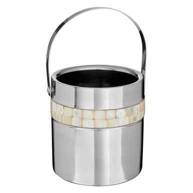 Mother Of Pearl Inlay Design Ice Bucket