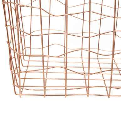 Vertex Copper Plated Basket