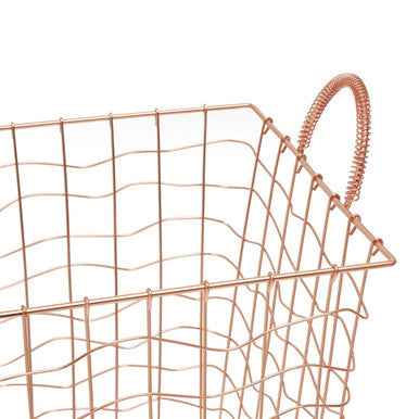 Vertex Copper Plated Basket