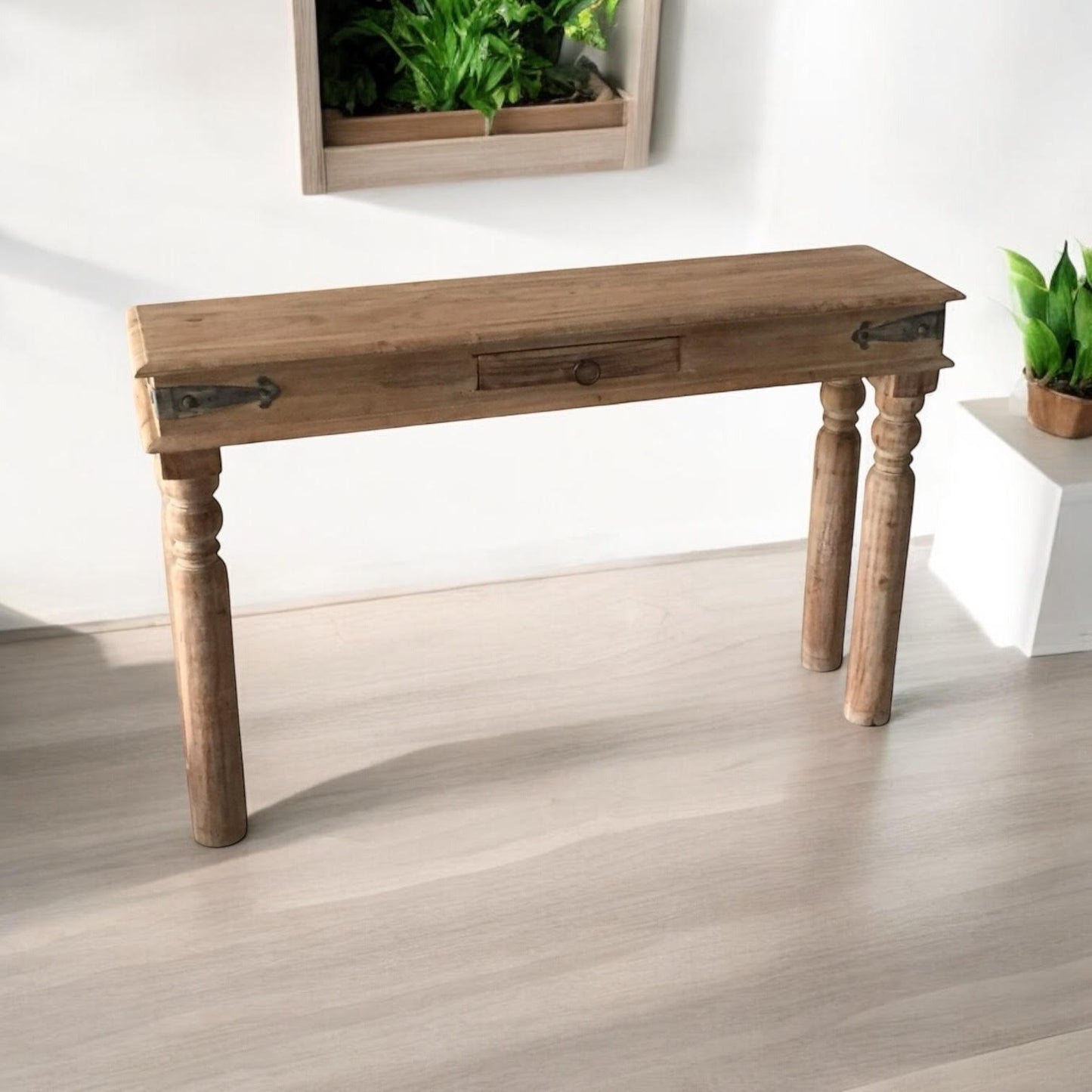 120CM WOODEN CONSOLE TABLE