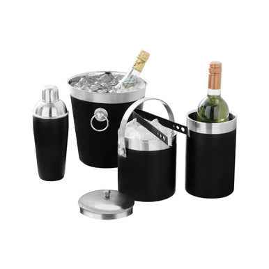 Black Enamel Champagne Bucket