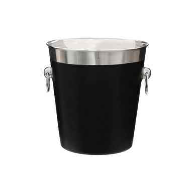 Black Enamel Champagne Bucket