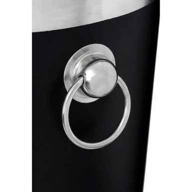 Black Enamel Champagne Bucket