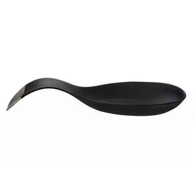 Black Enamel Spoon Rest