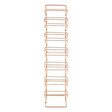 Wren 12 Tier Wine Rack With Copper Finish