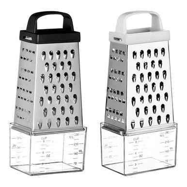 4 Sided Grater With Collection Compartment