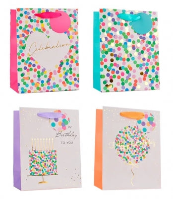 XL gift bag - confetti