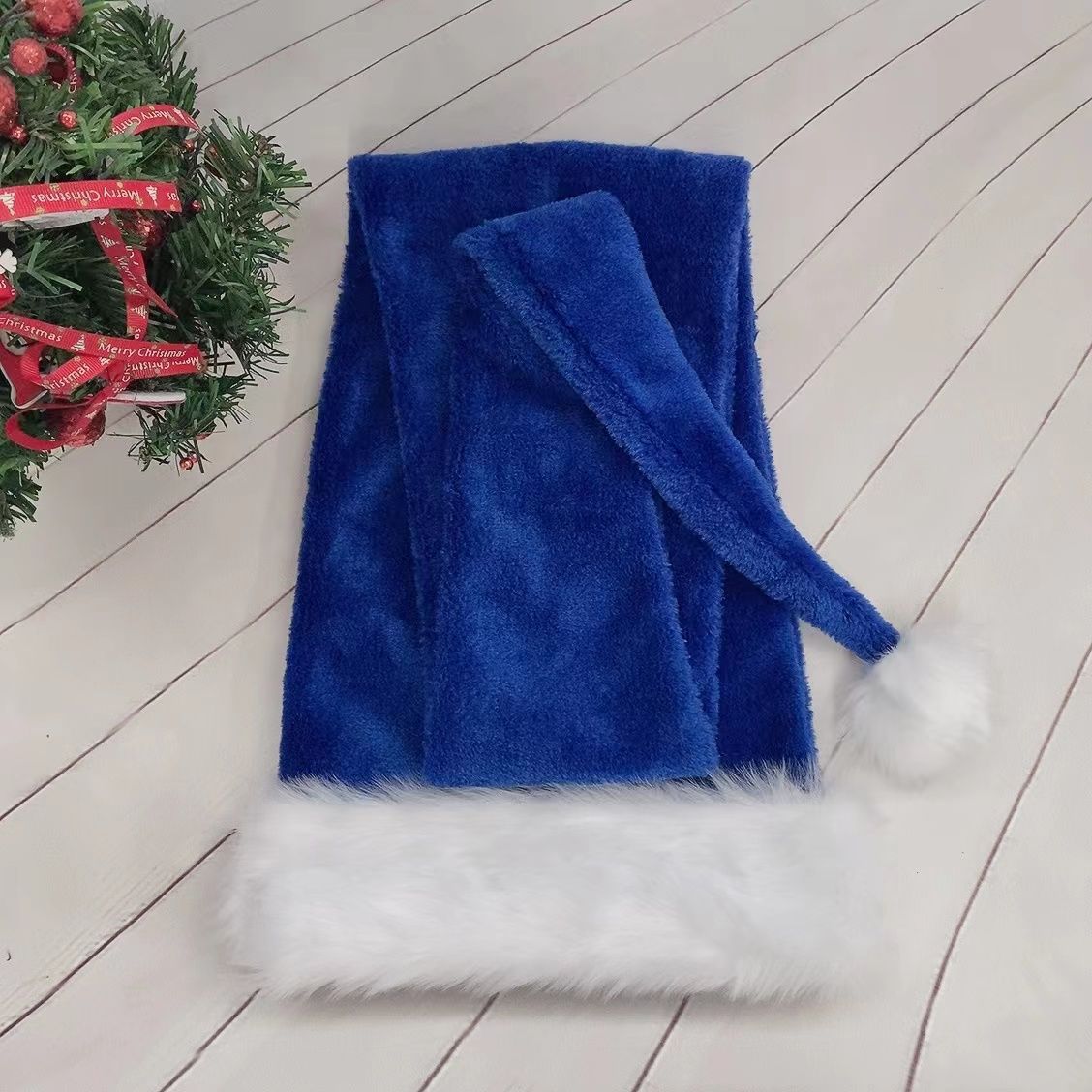 Extra Long Christmas Hat Plush Christmas Decorations