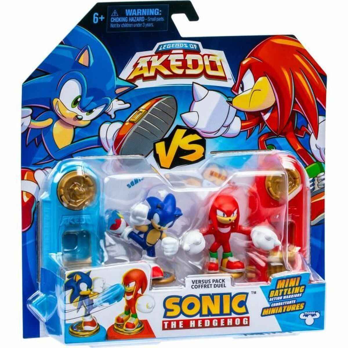 Playset Moose Toys Sonic vs Knuckles