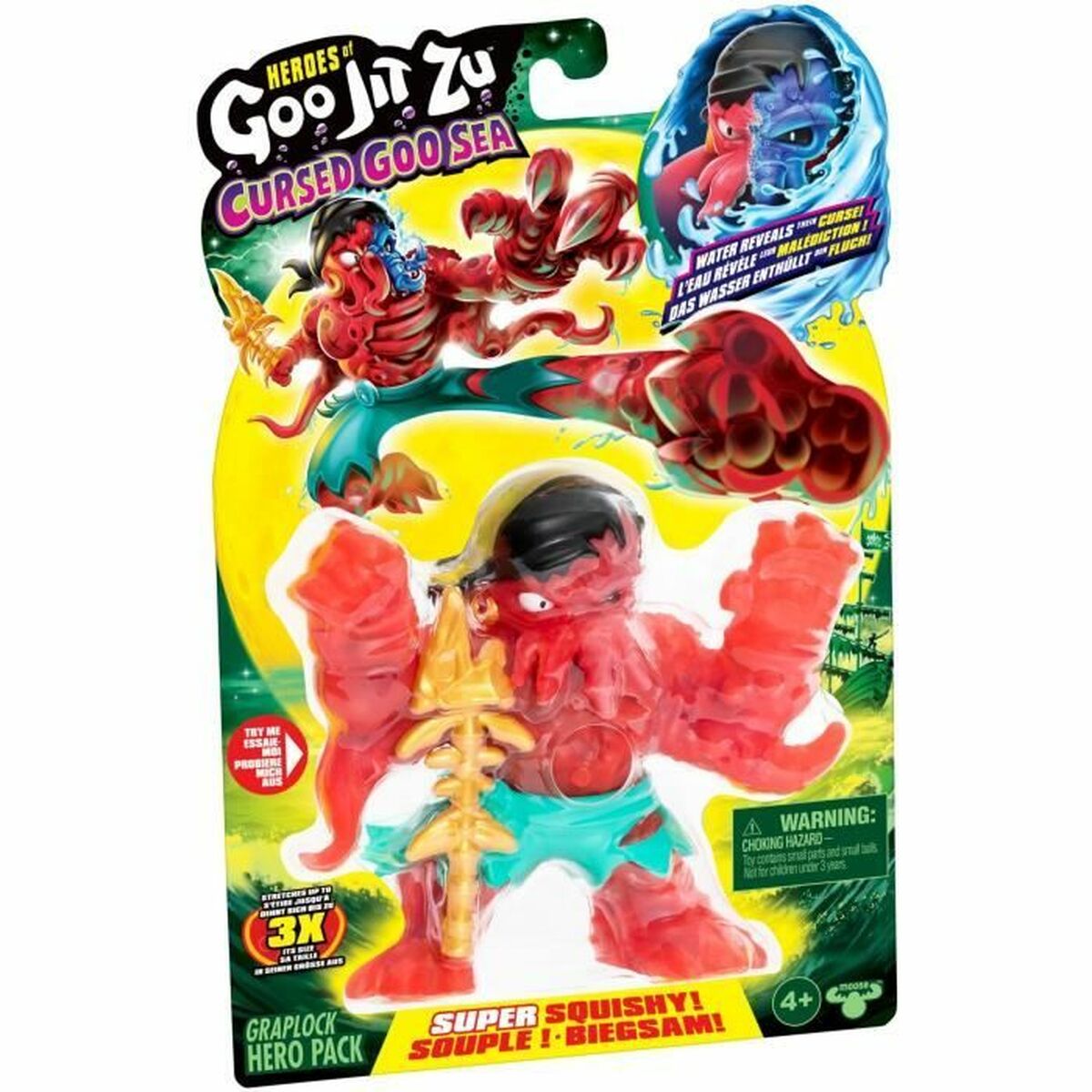 Collectable Figures Goo Jit Zu Mar de Goo Maldito - GJZ Graplock