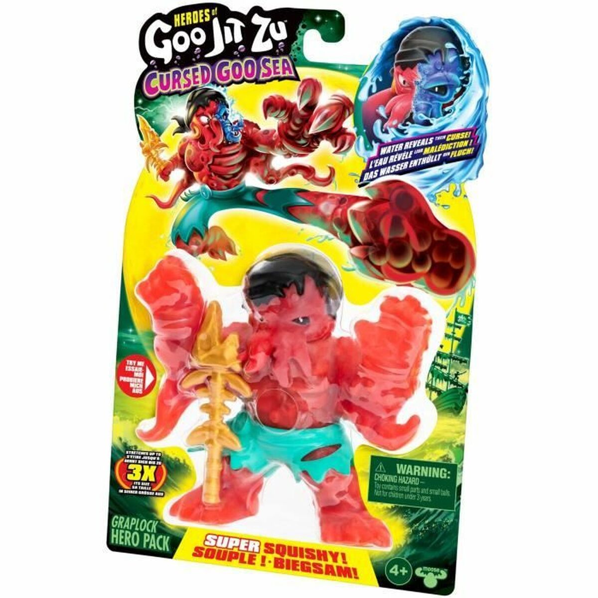 Collectable Figures Goo Jit Zu Mar de Goo Maldito - GJZ Graplock