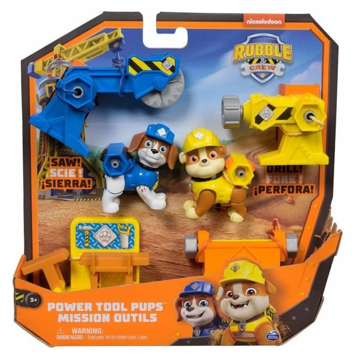 Action Figure Spin Master RUBEN The Paw Patrol 2 Pieces (2 Units)