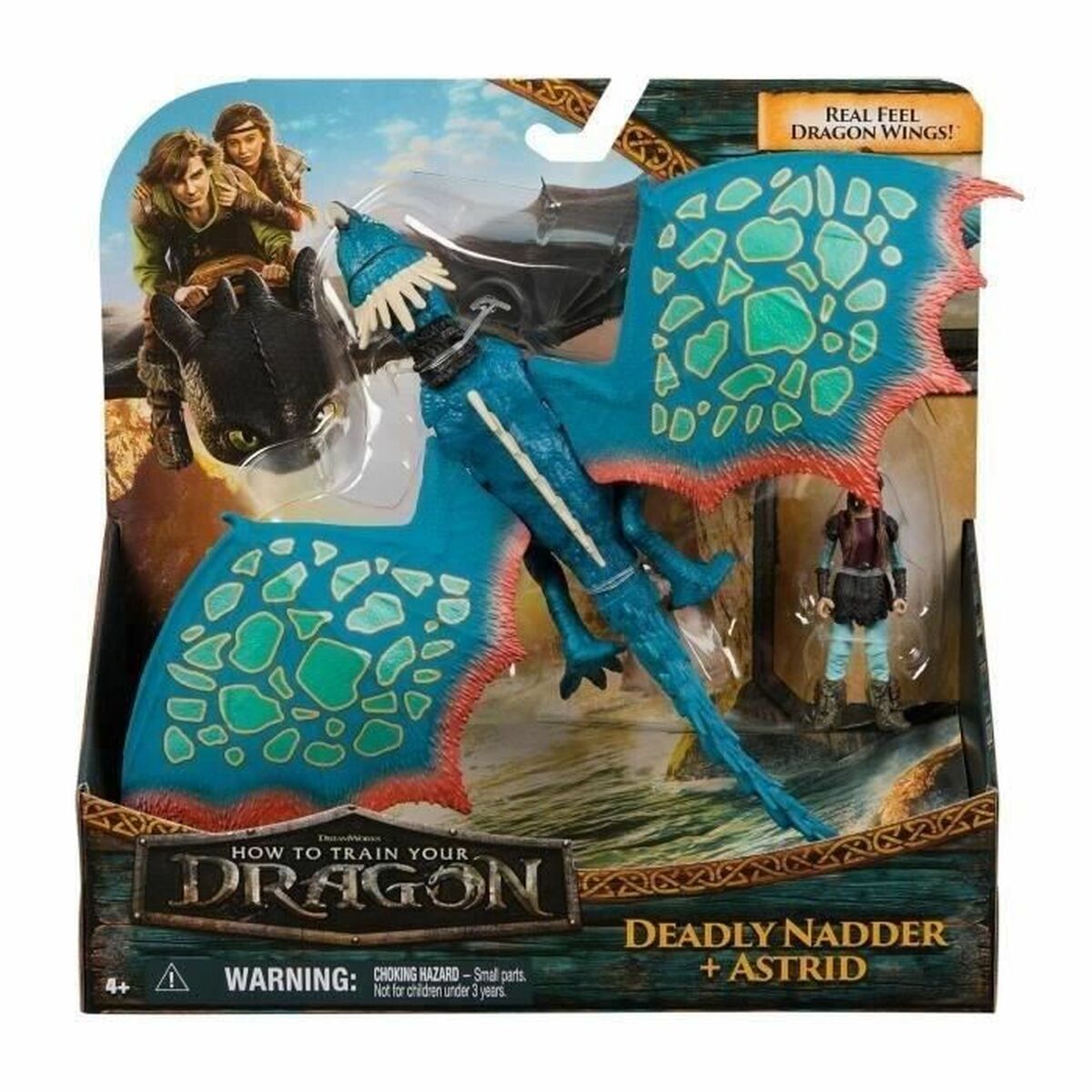 Action Figure Spin Master MAESTRO DE GIRO DRAGÓN Y VIKINGO 25 CM STORM