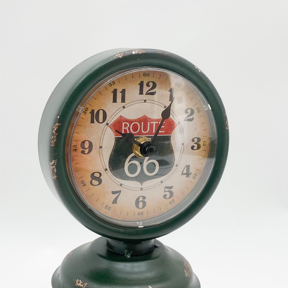 37CM TABLE CLOCK - Gasoline Pump Design