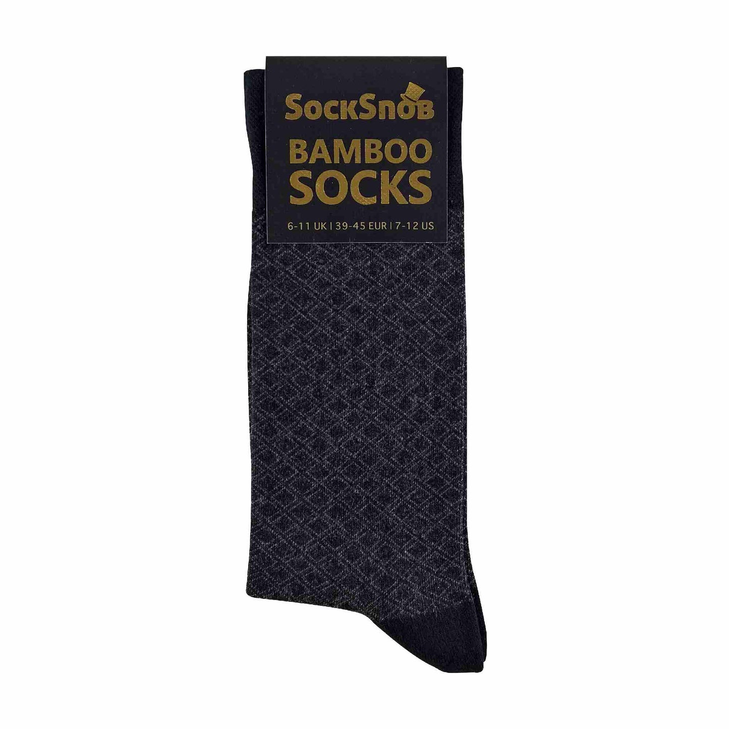 1 Pack Mens Luxury Breathable Bamboo Suit Dress Socks