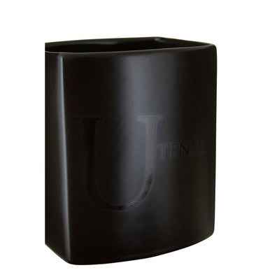 Black Text Utensil Holder