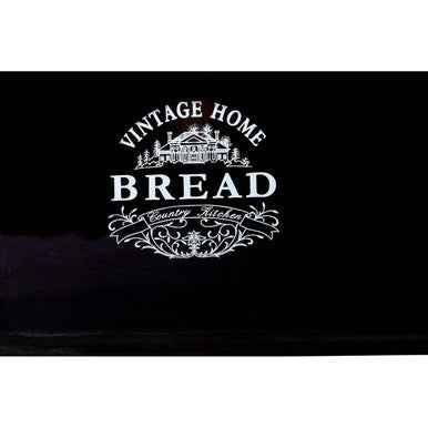 Vintage Home Black Bread Crock