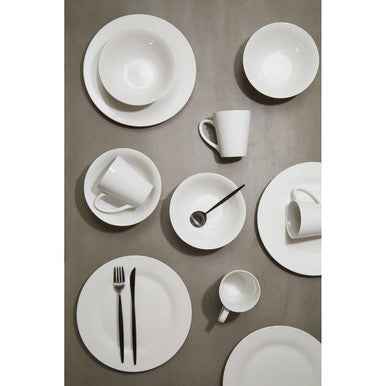 Elmira 12Pc White Porcelain Dinner Set