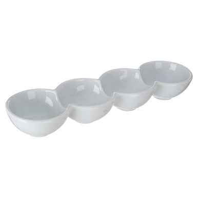 4 Section Snack Dish