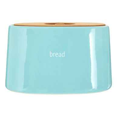 Fletcher Blue Ceramic Bread Bin