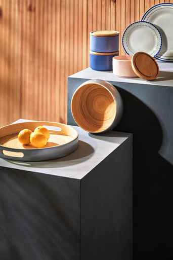 Fenwick Set Of 3 Stacking Canisters