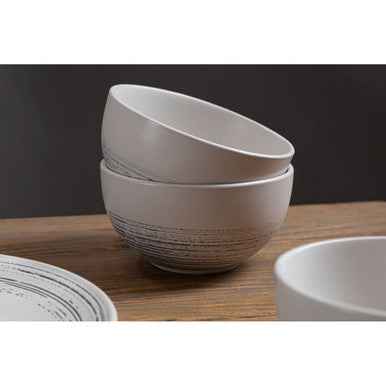 Middag Black And White Dinner Set