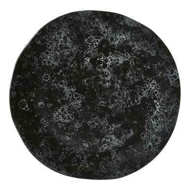Hygge Black Marble Effect Pizza Plate