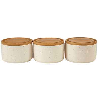 Fenwick Set Of 3 Stackable Canisters