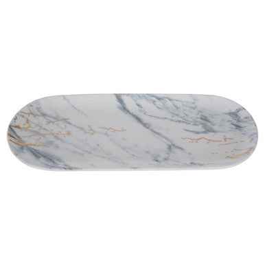 Marble Luxe Dip Bowls With Tray Set