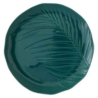 Bali Dark Green Dinner Plate
