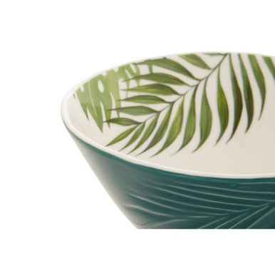 Bali Dark Green Large Salad Bowl