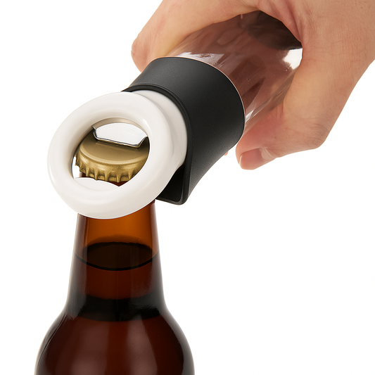 Beer Bottle Opener with Cap Collector