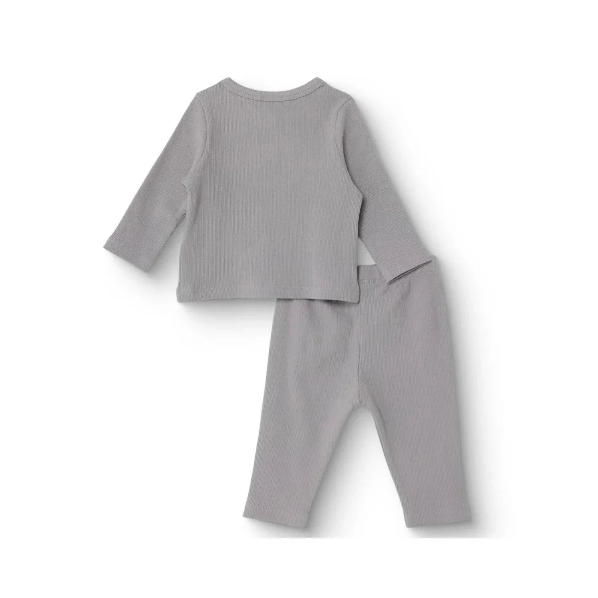 HelloBaby Ribbed Baby Sweatshirt & Leggings Set (1-3 Months to 12 Months)