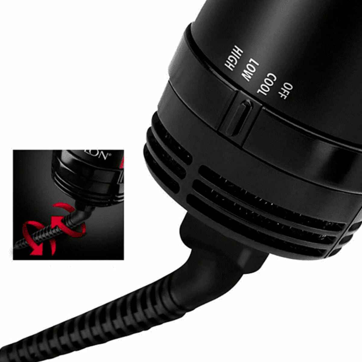 Ionic Dryer and Volumising Brush Revlon RVDR5222E2