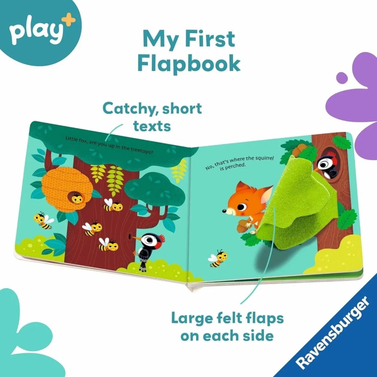 Play+ Are You Hiding Little Fox? Book