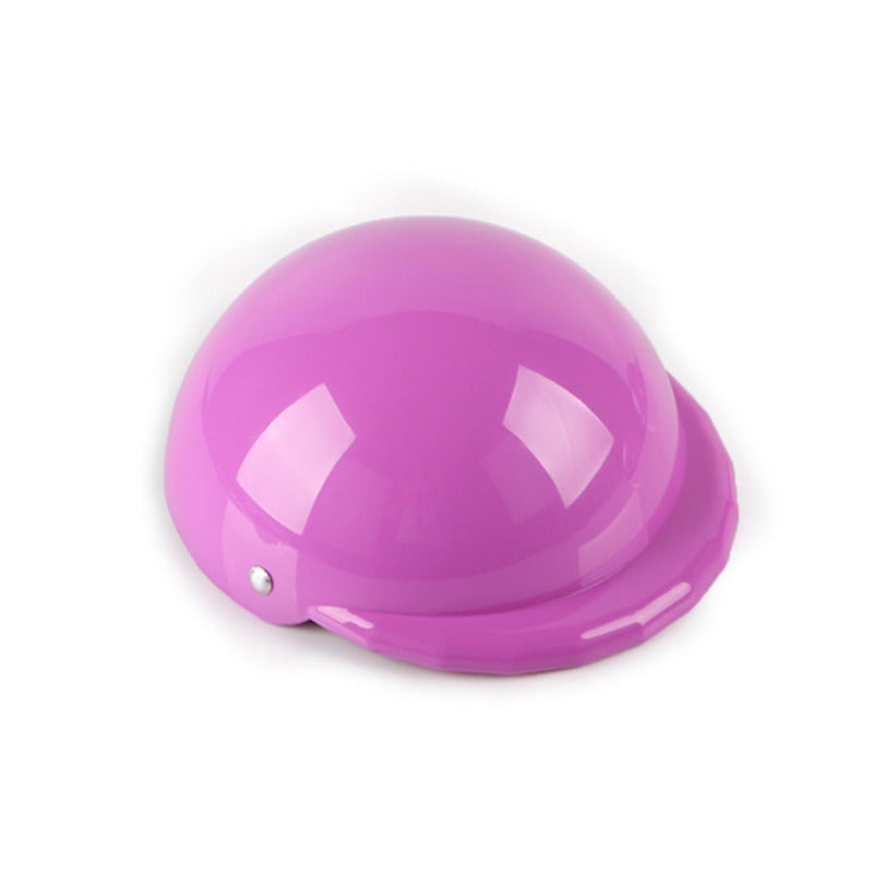Dog Motorcycle Cap Plastic Helmet