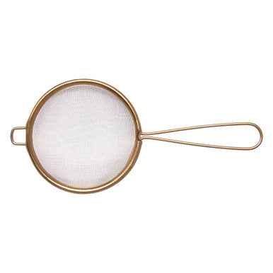 Alchemist Small Gold Finish Round Sieve