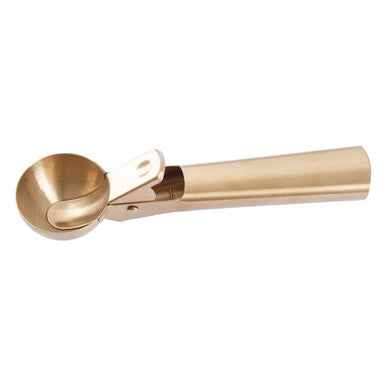 Barron Light Gold Finish Ice Cream Scoop