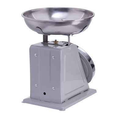 Olivier 5Kg Grey Retro Kitchen Scale